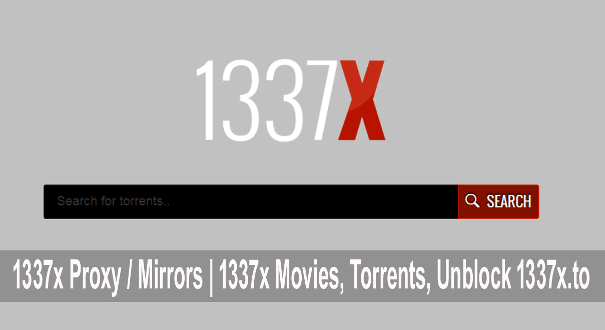 1337x Proxy | Latest Movies Torrents Sites Unblock 1337x Proxy